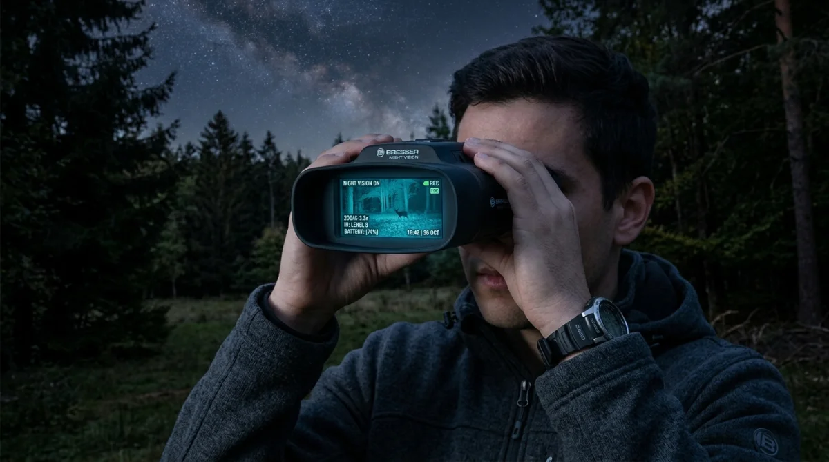 Guide d’achat des jumelles de vision nocturne numérique 3x20 BRESSER