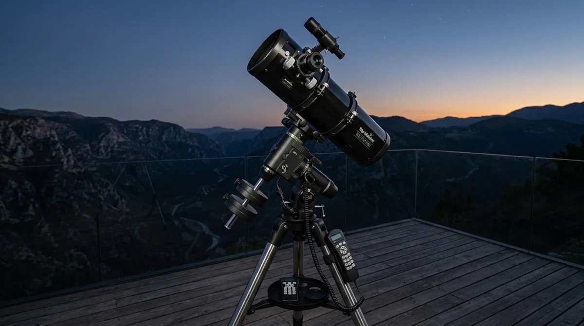 Guide pratique du Telescope Sky Watcher 150 750 PDS Dual Speed sur EQM 35 Pro Go To
