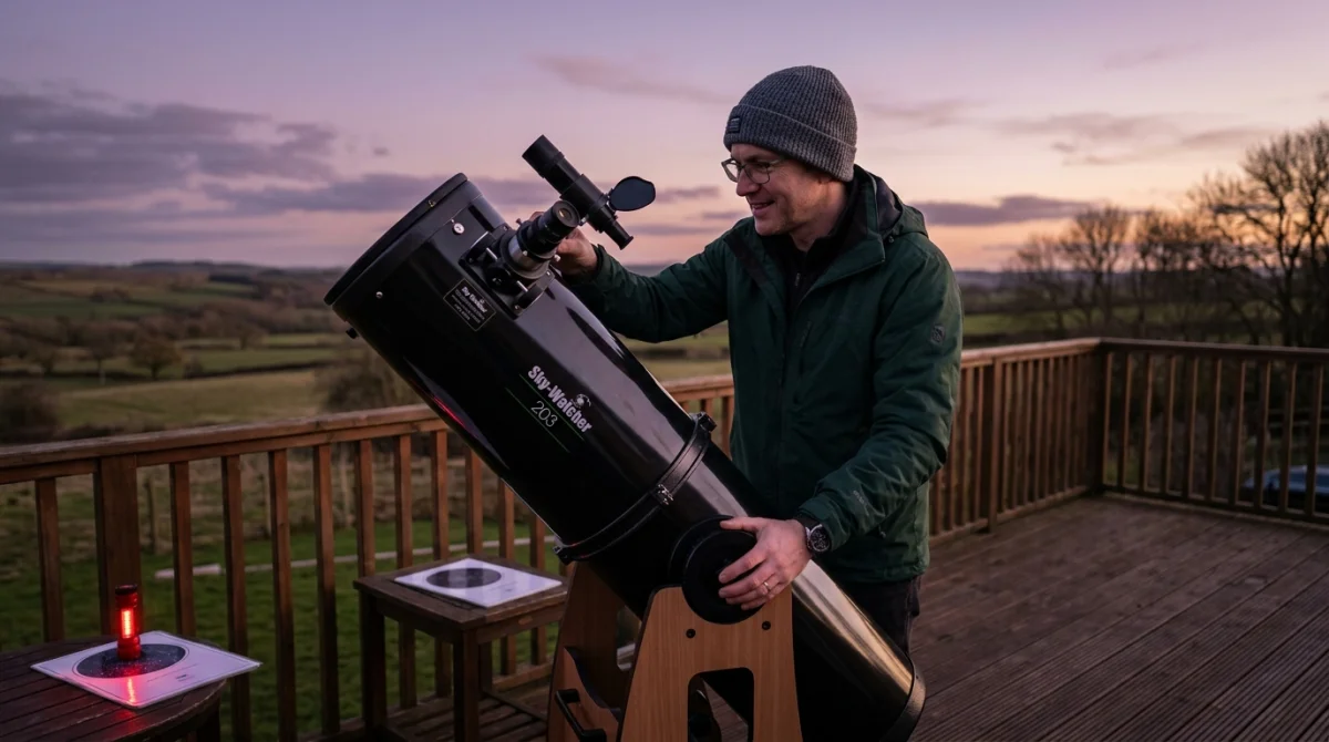 Guide pratique du télescope Dobson Sky Watcher 203