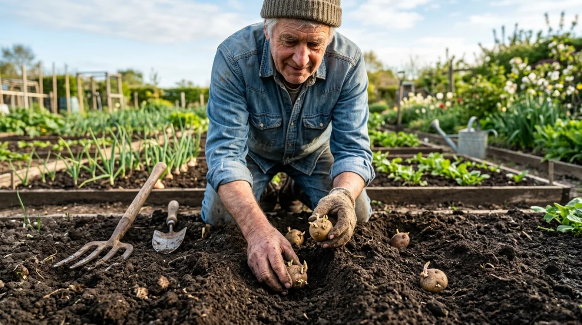 quand planter les pommes de terre avec la lune