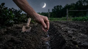quand semer de la mâche avec la lune
