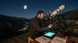 est ce que la lune tourne sur elle meme