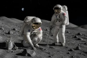 combien de fois l'homme est allé sur la lune