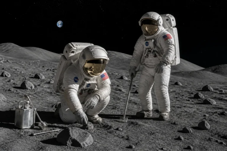 combien de fois l'homme est allé sur la lune