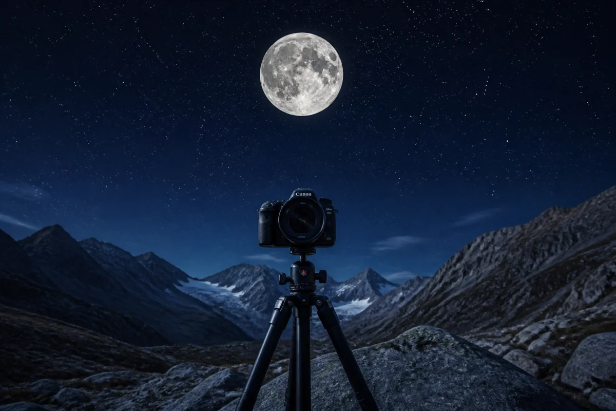 comment photographier la lune