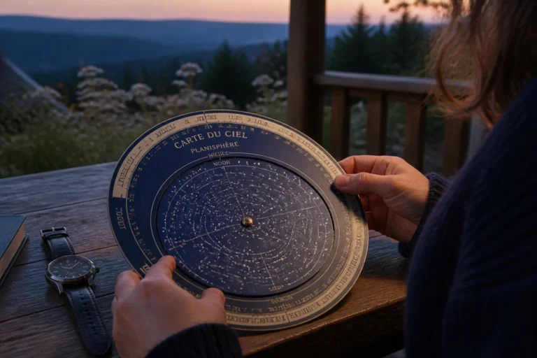 comment lire une carte du ciel