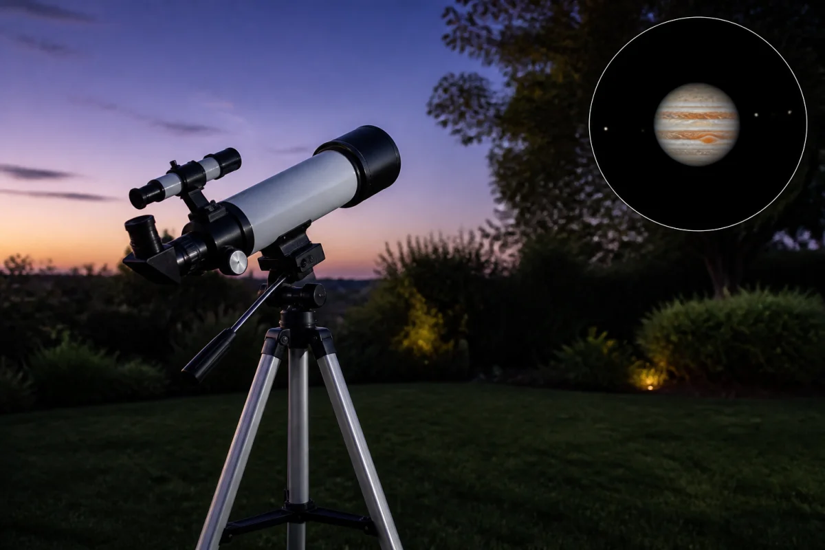 Quel grossissement pour voir Jupiter avec netteté